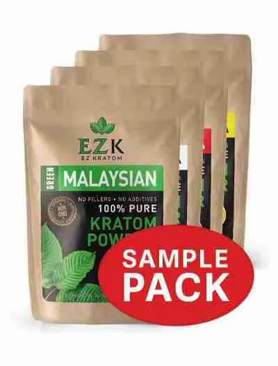 EZK Kratom Sample Pack | Try Kratom Powder | Buy Bulk Kratom Online | EZ Kratom