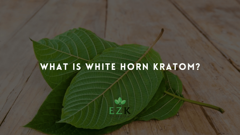 What Is White Horn Kratom?